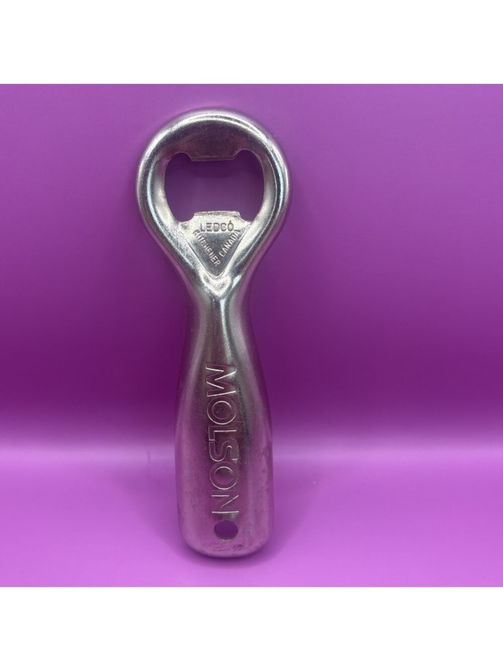 VINTAGE BOTTLE Opener Beer Themed - Molson